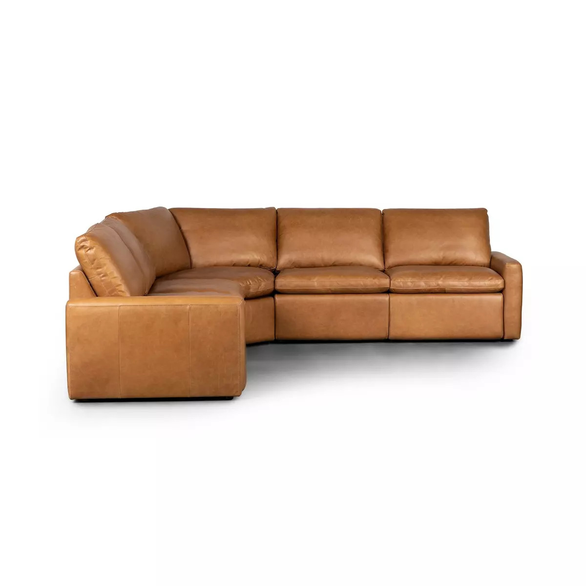 Four Hands Tillery Power Recliner 5 - Piece Sectional - Sonoma