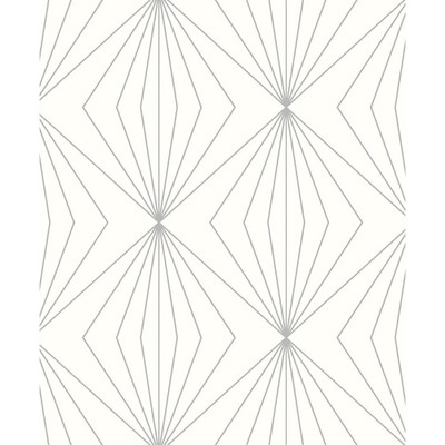 Etten Studios Diamond Vector - Metallic Silver & Eggshell