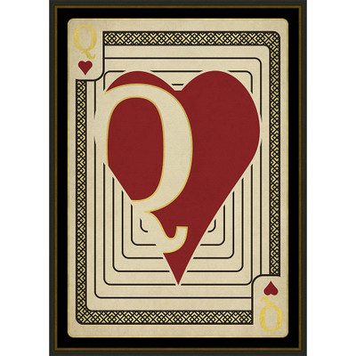 Wn Card Wendover Playing Card Queen
