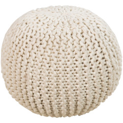 Surya Surya Poufs Sphere Pouf - POUF - Tan