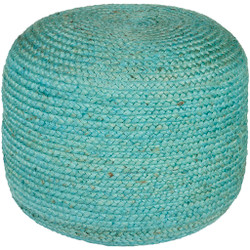 Surya Tropics Sphere Pouf - TPPF - Aqua