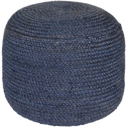 Surya Tropics Sphere Pouf - TPPF - Dark Blue