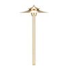 2127-BSN Brass Path and Area Light by Vista Lighting