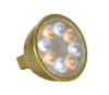5 Watt Flex Gold Color Changing Vivid MR16-RGB Lamp by Unique Lighting Systems (LED-5W-AM6F-RGB27)