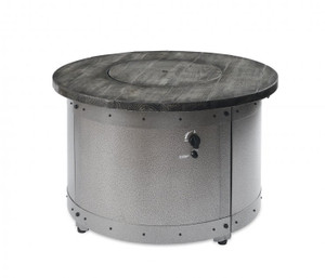 Edison Round Gas Fire Pit Table by The Outdoor GreatRoom Company **FREE SHIPPING**