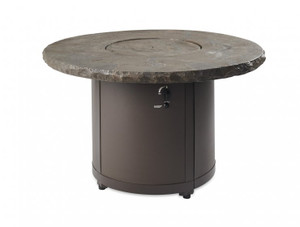 Marbleized Noche Beacon Gas Fire Pit Table by The Outdoor GreatRoom Company **FREE SHIPPING**