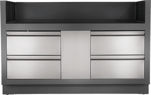 Built-in Prestige Pro 825 Oasis Under Grill Cabinet by Napoleon