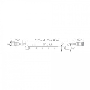 12v Outdoor Landscape Tape Lighting System by Wac Lighting