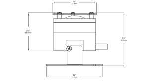 UW-2119-BSN Specialty Water Resistant Light by Vista Lighting
