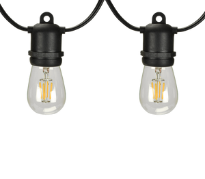 12V LED 24' String Bistro Light by Unique Lighting Systems