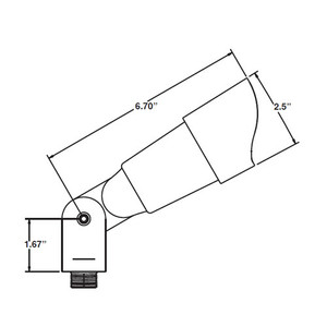 Gamma Ray Uplight (Alloy, Bronze) 12 Volt