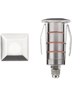 1" Led Inground-3000K-Square