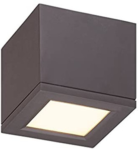 Rubix Outdoor Ceiling Mount 16W Bronze