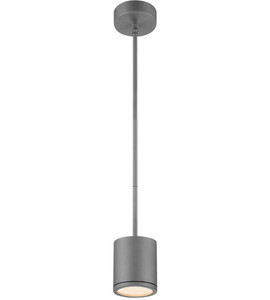 Tube Pendant 16W Graphite