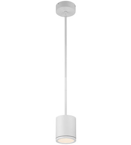Tube Pendant 16W White