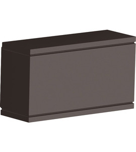 Rubix Outdr Rec Wall Mount 16W Bronze