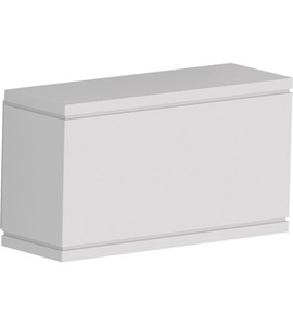 Rubix Outdr Rec Wall Mount 16W White