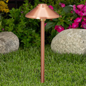 2133-CSN Solid Copper Path and Area Light by Vista Lighting