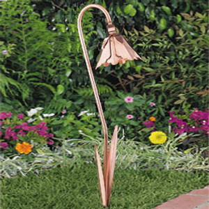 2137-CSN Solid Copper Path and Area Light by Vista Lighting