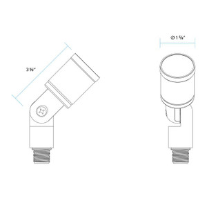 GR-2205 Up and Spot Light by Vista Lighting