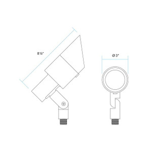 GR-3218 Up and Spot Light by Vista Lighting