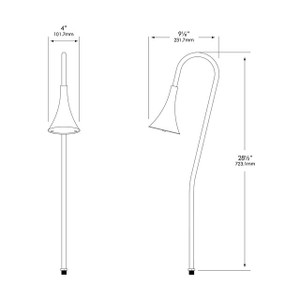 PR-4215 Path and Spread Light by Vista Lighting