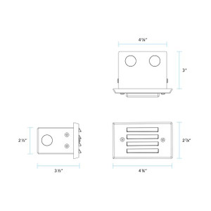 SL-4242 Step and Wall Light by Vista Lighting