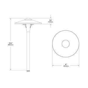 PR-4708 Path and Area Light by Vista Lighting