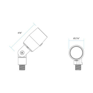 5003 Up and Spot Light by Vista Lighting