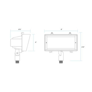 GR-5212 Up and Spot Light by Vista Lighting