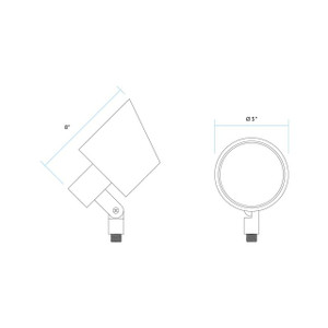 GR-5237 Up and Spot Light by Vista Lighting