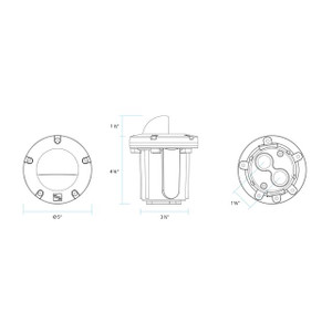 GW-5263 In-Grade Well Light by Vista Lighting