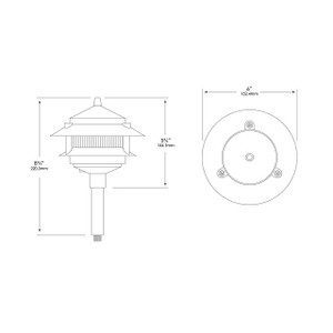 PR-6216 Path and Area Light by Vista Lighting