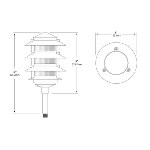 PR-6223 Path and Area Light by Vista Lighting