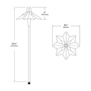 PR-6504 Path and Area Light by Vista Lighting