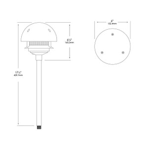 PR-7216 Path and Area Light by Vista Lighting