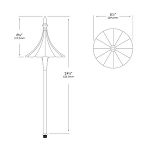 PR-9215 Path and Area Light by Vista Lighting