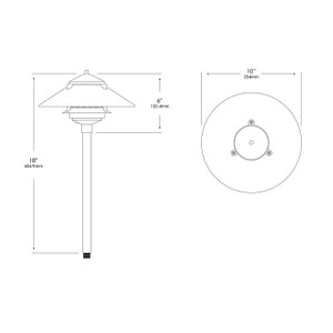 PR-9216 Path and Area Light by Vista Lighting