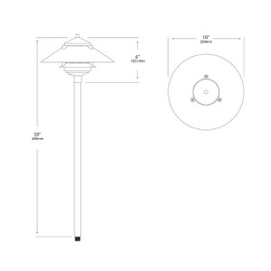 PR-9217 Path and Area Light by Vista Lighting
