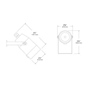 DS-2236 Surface Mount Wall Light by Vista Lighting