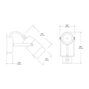 DS-2237 Surface Mount Wall Light by Vista Lighting