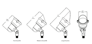 1080 Up and Spot Light by Vista Lighting