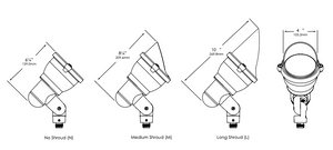 1091 Up and Spot Light by Vista Lighting