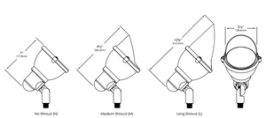 1092 Up and Spot Light by Vista Lighting