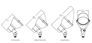 1093 Up and Spot Light by Vista Lighting