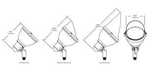 1094 Up and Spot Light by Vista Lighting