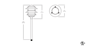 1201 Path and Area Light by Vista Lighting