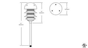 1213 Path and Area Light by Vista Lighting
