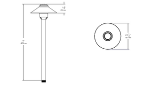 2267 Path and Area Light by Vista Lighting