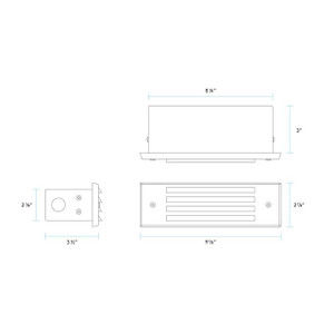 4246 Step and Brick Light by Vista Lighting